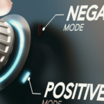 A start button with two options, “Positive Mode” and “Negative Mode”